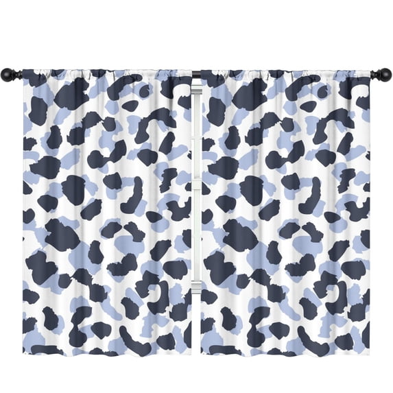 Blackout Kids Curtains,Leopard Print Childrens Insulated Curtains Set Of 2,Bedroom Essentials,Toddler Room Decor 52"x84"(132x213cm)