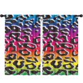 thumbnail image 1 of Blackout Kids Curtains,Leopard Print Childrens Insulated Curtains Set Of 2,Bedroom Essentials,Toddler Room Decor 52"x84"(132x213cm), 1 of 4