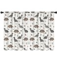 thumbnail image 1 of Blackout Kids Curtains,Light Beige Dinosaurs Landscapes Pattern Childrens Insulated Curtains Set Of 2,Bedroom Essentials,Toddler Room Decor 42"x63", 1 of 5