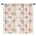thumbnail image 1 of Blackout Kids Curtains,Light Pink Fairy Pattern Childrens Insulated Curtains Set Of 2,Bedroom Essentials,Toddler Room Decor 42"x84", 1 of 5