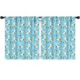 thumbnail image 1 of Blackout Kids Curtains,LightBlue Cartoon Dinosaurs Pattern Childrens Insulated Curtains Set Of 2,Bedroom Essentials,Toddler Room Decor 52"x63", 1 of 5