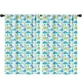 thumbnail image 1 of Blackout Kids Curtains,LightBlue Cartoon Dinosaurs Trees Pattern Childrens Insulated Curtains Set Of 2,Bedroom Essentials,Toddler Room Decor 52"x84", 1 of 5