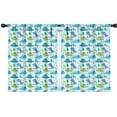 thumbnail image 1 of Blackout Kids Curtains,LightBlue Cartoon Dinosaurs Trees Stars Pattern Childrens Insulated Curtains Set Of 2,Bedroom Essentials,Toddler Room Decor 42"x54", 1 of 5