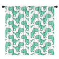 thumbnail image 1 of Blackout Kids Curtains,LightGreen Cartoon Dinosaurs Pattern Childrens Insulated Curtains Set Of 2,Bedroom Essentials,Toddler Room Decor 42"x84", 1 of 5