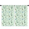 thumbnail image 1 of Blackout Kids Curtains,LightGreen Cartoon Dinosaurs Pattern Childrens Insulated Curtains Set Of 2,Bedroom Essentials,Toddler Room Decor 52"x84", 1 of 5