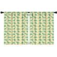 thumbnail image 1 of Blackout Kids Curtains,LightYellow Green Dinosaurs Silhouettes Pattern Childrens Insulated Curtains Set Of 2,Bedroom Essentials,Toddler Room Decor 42"x54", 1 of 5