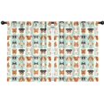 thumbnail image 1 of Blackout Kids Curtains,Lovely Dog Breeds Childrens Insulated Curtains Set Of 2,Bedroom Essentials,Toddler Room Decor 42x54in(106x137cm), 1 of 4