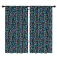 thumbnail image 1 of Blackout Kids Curtains,Math Equations Colorful Symbols Pattern Childrens Insulated Curtains Set Of 2,Bedroom Essentials,Toddler Room Decor 42"x84", 1 of 5