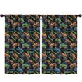 thumbnail image 1 of Blackout Kids Curtains,Monster Cartoon Truck Black Pattern Children's Insulated Curtains Set Of 2,Bedroom Essentials,Toddler Room Decor 52"x84", 1 of 5