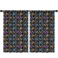 thumbnail image 1 of Blackout Kids Curtains,Monster Cartoon Truck Black Pattern Children's Insulated Curtains Set Of 2,Bedroom Essentials,Toddler Room Decor 52"x84", 1 of 5