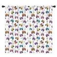 thumbnail image 1 of Blackout Kids Curtains,Monster Cartoon Truck White Pattern Children's Insulated Curtains Set Of 2,Bedroom Essentials,Toddler Room Decor 42"x84", 1 of 5
