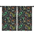 thumbnail image 1 of Blackout Kids Curtains,Monster Cartoon Trucks Cars Pattern Childrens Insulated Curtains Set Of 2,Bedroom Essentials,Toddler Room Decor 52"x84"(132x213cm), 1 of 4