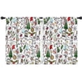 thumbnail image 1 of Blackout Kids Curtains,Multicolor Christmas Pattern Childrens Insulated Curtains Set Of 2,Bedroom Essentials,Toddler Room Decor 42"x54", 1 of 5