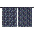 thumbnail image 1 of Blackout Kids Curtains,Navy Dinosaurs Space Surfing Pattern Childrens Insulated Curtains Set Of 2,Bedroom Essentials,Toddler Room Decor 42"x54", 1 of 5
