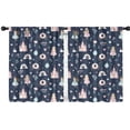 thumbnail image 1 of Blackout Kids Curtains,Navy Princess Castle Pattern Childrens Insulated Curtains Set Of 2,Bedroom Essentials,Toddler Room Decor 42"x54", 1 of 5