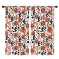 thumbnail image 1 of Blackout Kids Curtains,Orange Basketball Players Pattern Childrens Insulated Curtains Set Of 2,Bedroom Essentials,Toddler Room Decor 42"x84", 1 of 5