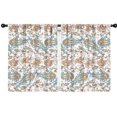 thumbnail image 1 of Blackout Kids Curtains,Paisley Pattern Childrens Insulated Curtains Set Of 2,Bedroom Essentials,Toddler Room Decor 42"x54"(106x137cm), 1 of 4