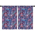thumbnail image 1 of Blackout Kids Curtains,Paisley Pattern Childrens Insulated Curtains Set Of 2,Bedroom Essentials,Toddler Room Decor 42"x63"(106x160cm), 1 of 4