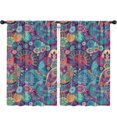 thumbnail image 1 of Blackout Kids Curtains,Paisley Pattern Childrens Insulated Curtains Set Of 2,Bedroom Essentials,Toddler Room Decor 52"x84"(132x213cm), 1 of 4