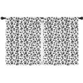 thumbnail image 1 of Blackout Kids Curtains,Paw Prints and Bones Childrens Insulated Curtains Set Of 2,Bedroom Essentials,Toddler Room Decor 42x54in(106x137cm), 1 of 4