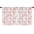 thumbnail image 1 of Blackout Kids Curtains,Pink Baseballs with Bows Pattern Childrens Insulated Curtains Set Of 2,Bedroom Essentials,Toddler Room Decor 52"x63", 1 of 5