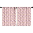 thumbnail image 1 of Blackout Kids Curtains,Pink Cartoon Unicorn Dessert Pattern Childrens Insulated Curtains Set Of 2,Bedroom Essentials,Toddler Room Decor 42"x54", 1 of 5