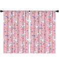 thumbnail image 1 of Blackout Kids Curtains,Pink Cartoon Unicorn Space Pattern Childrens Insulated Curtains Set Of 2,Bedroom Essentials,Toddler Room Decor 52"x84", 1 of 5