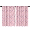 thumbnail image 1 of Blackout Kids Curtains,Pink Cartoon Unicorn Star Pattern Childrens Insulated Curtains Set Of 2,Bedroom Essentials,Toddler Room Decor 42"x63", 1 of 5