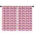 thumbnail image 1 of Blackout Kids Curtains,Pink Dachshund Chips Childrens Insulated Curtains Set Of 2,Bedroom Essentials,Toddler Room Decor 52x84in(132x213cm), 1 of 4