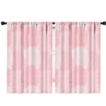 thumbnail image 1 of Blackout Kids Curtains,Pink Floral and Petal Pattern Childrens Insulated Curtains Set Of 2,Bedroom Essentials,Toddler Room Decor 42x63in(106x160cm), 1 of 5