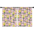 thumbnail image 1 of Blackout Kids Curtains,Pink Hedgehog Rose Pattern Childrens Insulated Curtains Set Of 2,Bedroom Essentials,Toddler Room Decor 42"x54", 1 of 5