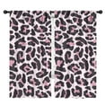 thumbnail image 1 of Blackout Kids Curtains,Pink and Black Of Leopard Print Childrens Insulated Curtains Set Of 2,Bedroom Essentials,Toddler Room Decor 42"x84", 1 of 5