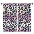 thumbnail image 1 of Blackout Kids Curtains,Pink and Blue Of Leopard Print Childrens Insulated Curtains Set Of 2,Bedroom Essentials,Toddler Room Decor 42"x84", 1 of 5