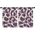 thumbnail image 1 of Blackout Kids Curtains,Pink and Purple Of Leopard Print Childrens Insulated Curtains Set Of 2,Bedroom Essentials,Toddler Room Decor 42"x54", 1 of 5