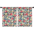 thumbnail image 1 of Blackout Kids Curtains,Pioneer Flower Childrens Insulated Curtains Set Of 2,Bedroom Essentials,Toddler Room Decor 42x54in(106x137cm), 1 of 4