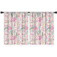 thumbnail image 1 of Blackout Kids Curtains,Pioneer Flower Childrens Insulated Curtains Set Of 2,Bedroom Essentials,Toddler Room Decor 42x54in(106x137cm), 1 of 4