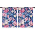 thumbnail image 1 of Blackout Kids Curtains,Pioneer Flower Childrens Insulated Curtains Set Of 2,Bedroom Essentials,Toddler Room Decor 42x54in(106x137cm), 1 of 4