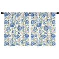 thumbnail image 1 of Blackout Kids Curtains,Pioneer Flower Childrens Insulated Curtains Set Of 2,Bedroom Essentials,Toddler Room Decor 42x54in(106x137cm), 1 of 4