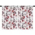 thumbnail image 1 of Blackout Kids Curtains,Pioneer Flower Childrens Insulated Curtains Set Of 2,Bedroom Essentials,Toddler Room Decor 42x63in(106x160cm), 1 of 4