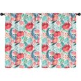 thumbnail image 1 of Blackout Kids Curtains,Pioneer Flower Childrens Insulated Curtains Set Of 2,Bedroom Essentials,Toddler Room Decor 42x63in(106x160cm), 1 of 4