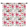 thumbnail image 1 of Blackout Kids Curtains,Pioneer Flower Childrens Insulated Curtains Set Of 2,Bedroom Essentials,Toddler Room Decor 42x84in(106x213cm), 1 of 4