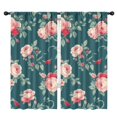 thumbnail image 1 of Blackout Kids Curtains,Pioneer Flower Childrens Insulated Curtains Set Of 2,Bedroom Essentials,Toddler Room Decor 42x84in(106x213cm), 1 of 4