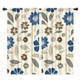 thumbnail image 1 of Blackout Kids Curtains,Pioneer Flower Childrens Insulated Curtains Set Of 2,Bedroom Essentials,Toddler Room Decor 42x84in(106x213cm), 1 of 4