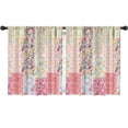 thumbnail image 1 of Blackout Kids Curtains,Pioneer Flower Childrens Insulated Curtains Set Of 2,Bedroom Essentials,Toddler Room Decor 52x63in(132x160cm), 1 of 4