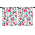thumbnail image 1 of Blackout Kids Curtains,Pioneer Flower Childrens Insulated Curtains Set Of 2,Bedroom Essentials,Toddler Room Decor 52x63in(132x160cm), 1 of 4