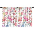 thumbnail image 1 of Blackout Kids Curtains,Pioneer Flower Floral Print Pattern Childrens Insulated Curtains Set Of 2,Bedroom Essentials,Toddler Room Decor 42"x54", 1 of 5