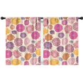 thumbnail image 1 of Blackout Kids Curtains,Pioneer Flower Floral Print Pattern Childrens Insulated Curtains Set Of 2,Bedroom Essentials,Toddler Room Decor 42"x54", 1 of 5