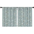 thumbnail image 1 of Blackout Kids Curtains,Pioneer Flower Floral Print Pattern Childrens Insulated Curtains Set Of 2,Bedroom Essentials,Toddler Room Decor 42"x54", 1 of 5