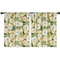 thumbnail image 1 of Blackout Kids Curtains,Pioneer Flower Floral Print Pattern Childrens Insulated Curtains Set Of 2,Bedroom Essentials,Toddler Room Decor 42"x54", 1 of 5