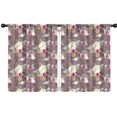 thumbnail image 1 of Blackout Kids Curtains,Pioneer Flower Floral Print Pattern Childrens Insulated Curtains Set Of 2,Bedroom Essentials,Toddler Room Decor 42"x54", 1 of 5